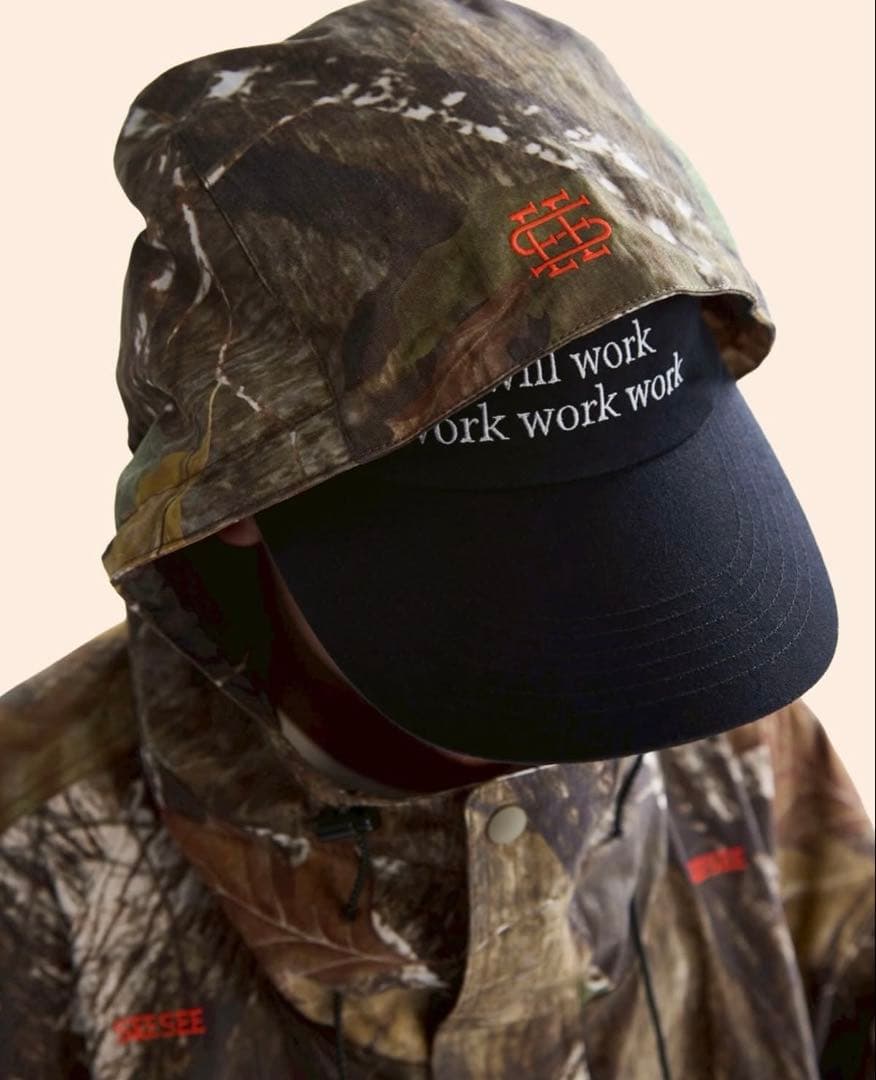 SEE SEE COTTON JET CAP 新品未使用　ブラック