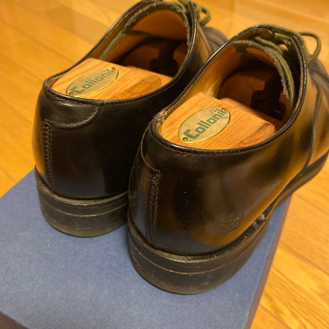 【値下中】SANDERS Mens Punched Oxford GB 6½