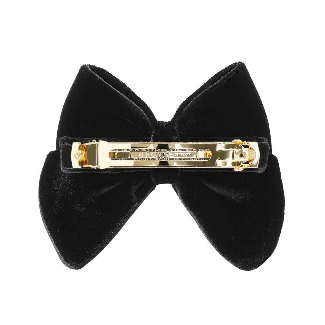 日本限定 アレクサンドルドゥパリ リボン バレッタ 8cm