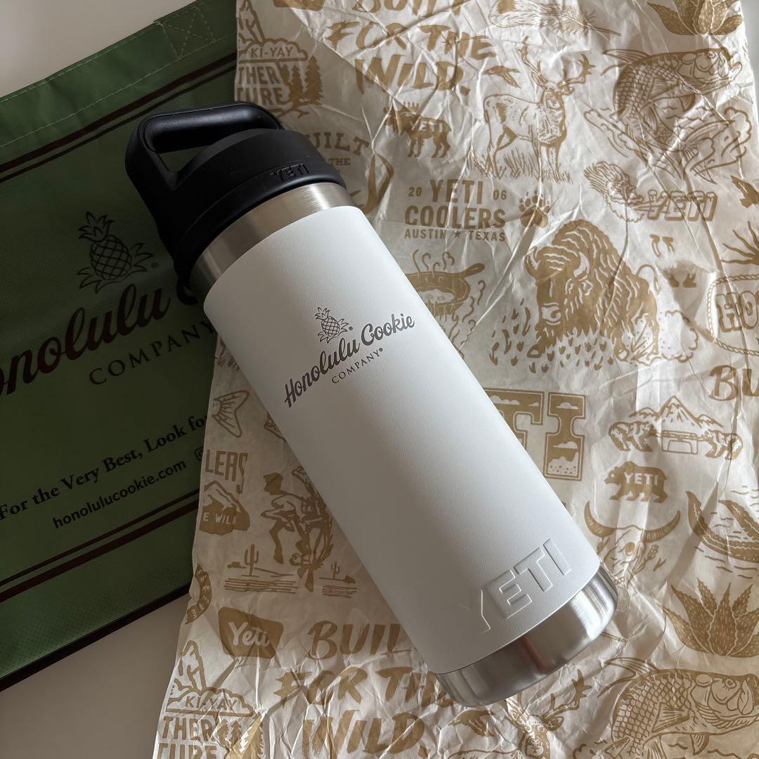 【新品未使用】YETI ホノルルクッキー タンブラー ホワイト ハワイ限定