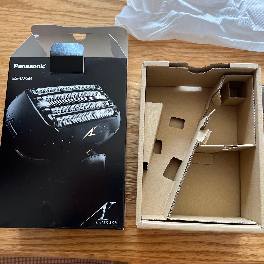 Panasonic ES-LVG8-K ラムダッシュ メンズシェーバー 5枚刃