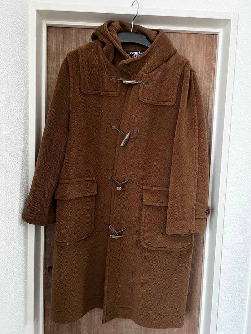 激レア！ヴァンテージINVERTERE ブラウン ダッフルコート 40 難あり