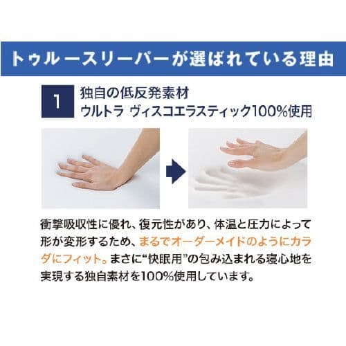 【新品未使用】トゥルースリーパープレミアケア（シングル）＆専用インナーカバー