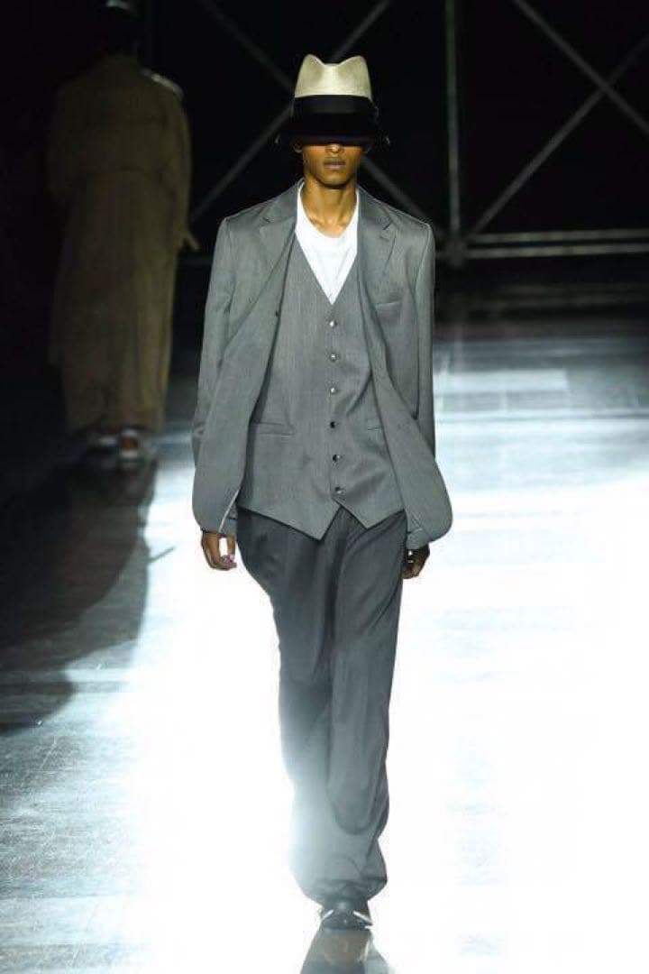 【新品】FUMITO GANRYU Pleats Gilet/Vest