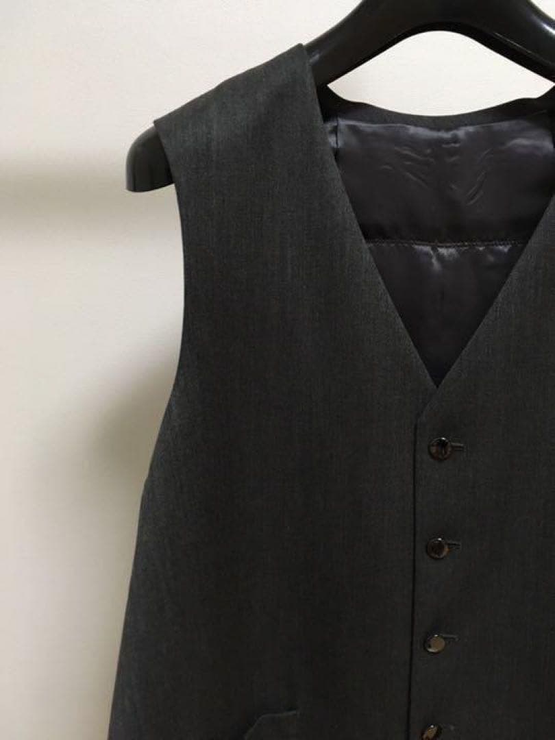 【新品】FUMITO GANRYU Pleats Gilet/Vest