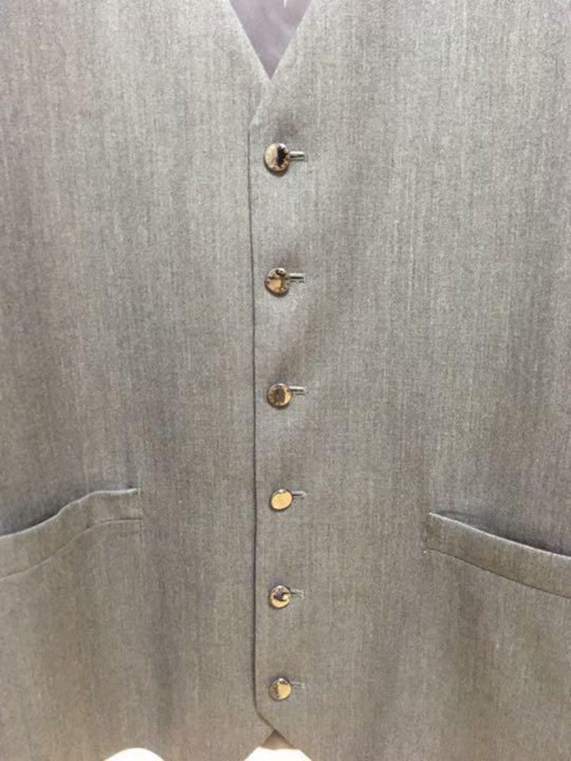 【新品】FUMITO GANRYU Pleats Gilet/Vest