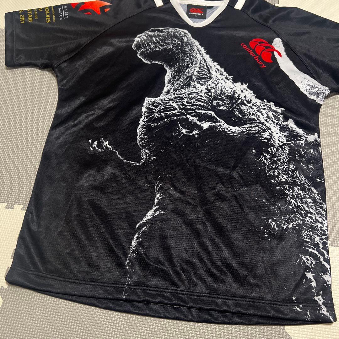 カンタベリーcanterburyラグビートップリーグオールスターズ ゴジラ