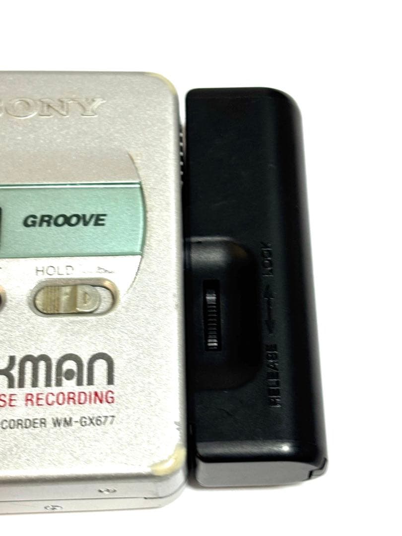 2点セットSONY カセットウォークマン WM-GX677 整備品①