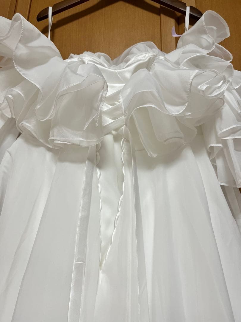 【はーさん】THEURBANBLANCHE 2WAYフリルドレス