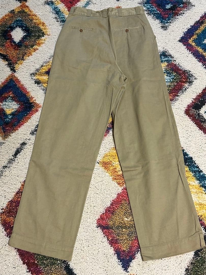 イリキ40s \"US ARMY\" Chino Pants