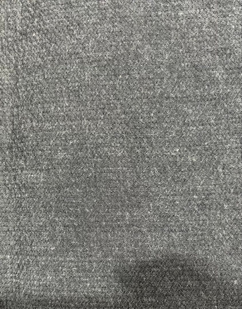 山内 高密度二重織りコットンパンツ グレー ゴムウエスト レア