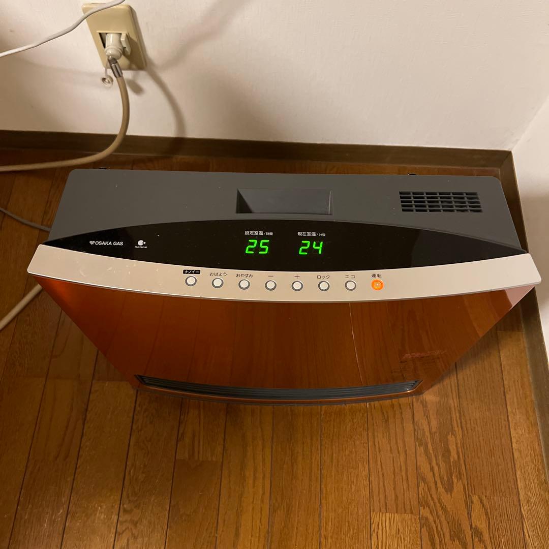 NORITZ ノーリツ ガスファンヒーター （都市ガス用）ナノイー