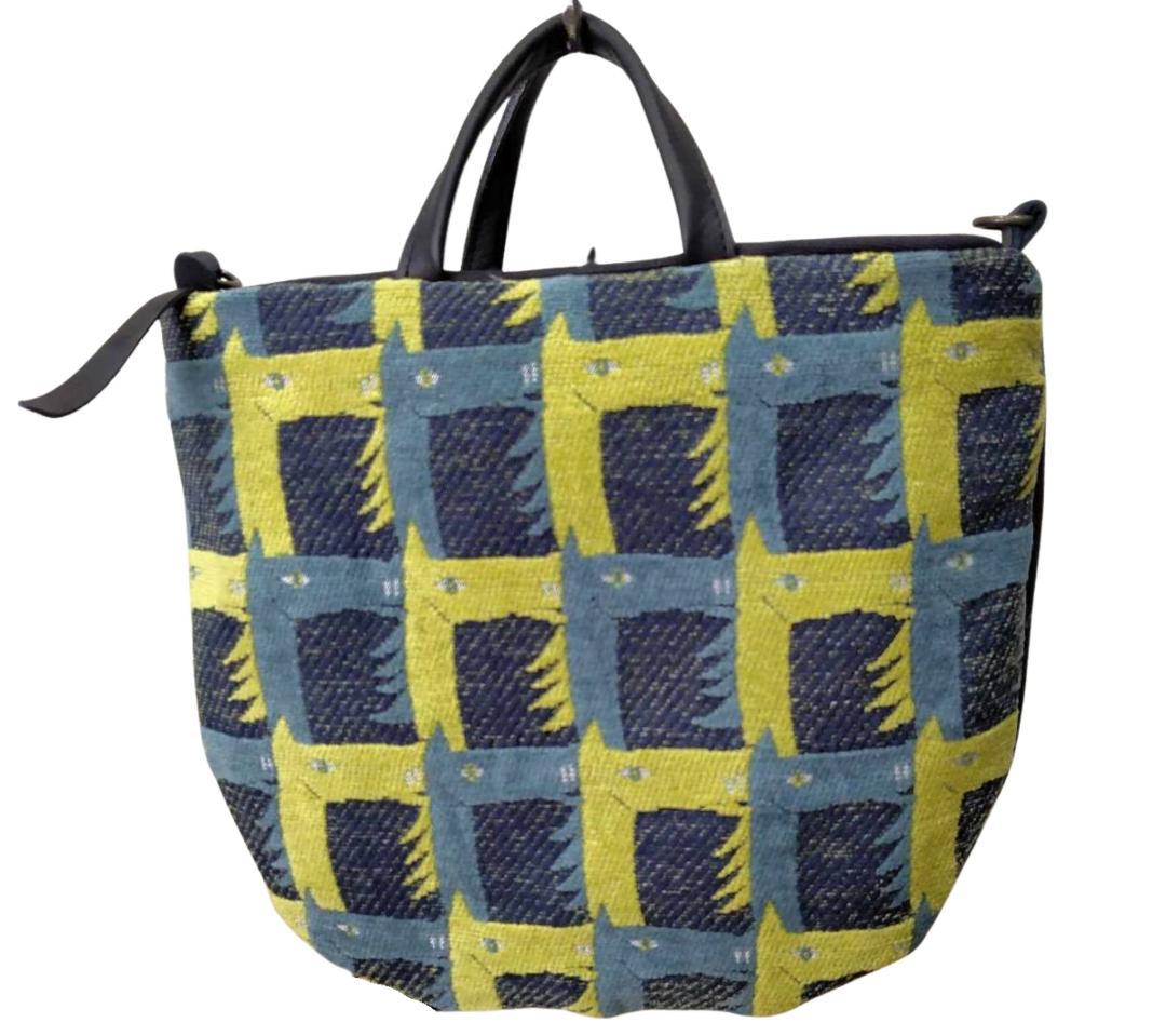 ミナペルホネン/thoroughbredサラブレットネイビー/ロングミニラウンド