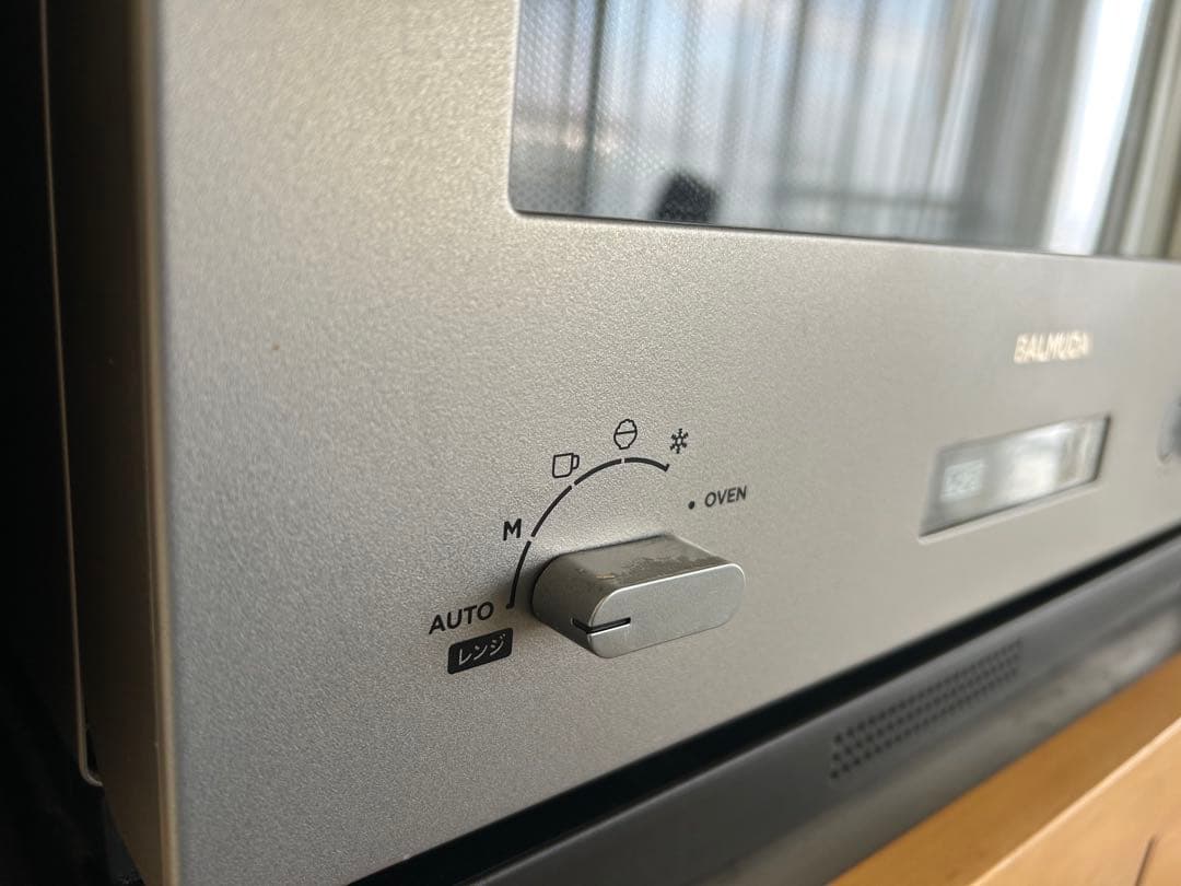 BALMUDATheRangeK04A-SUステンレスオーブンレンジ2019年製