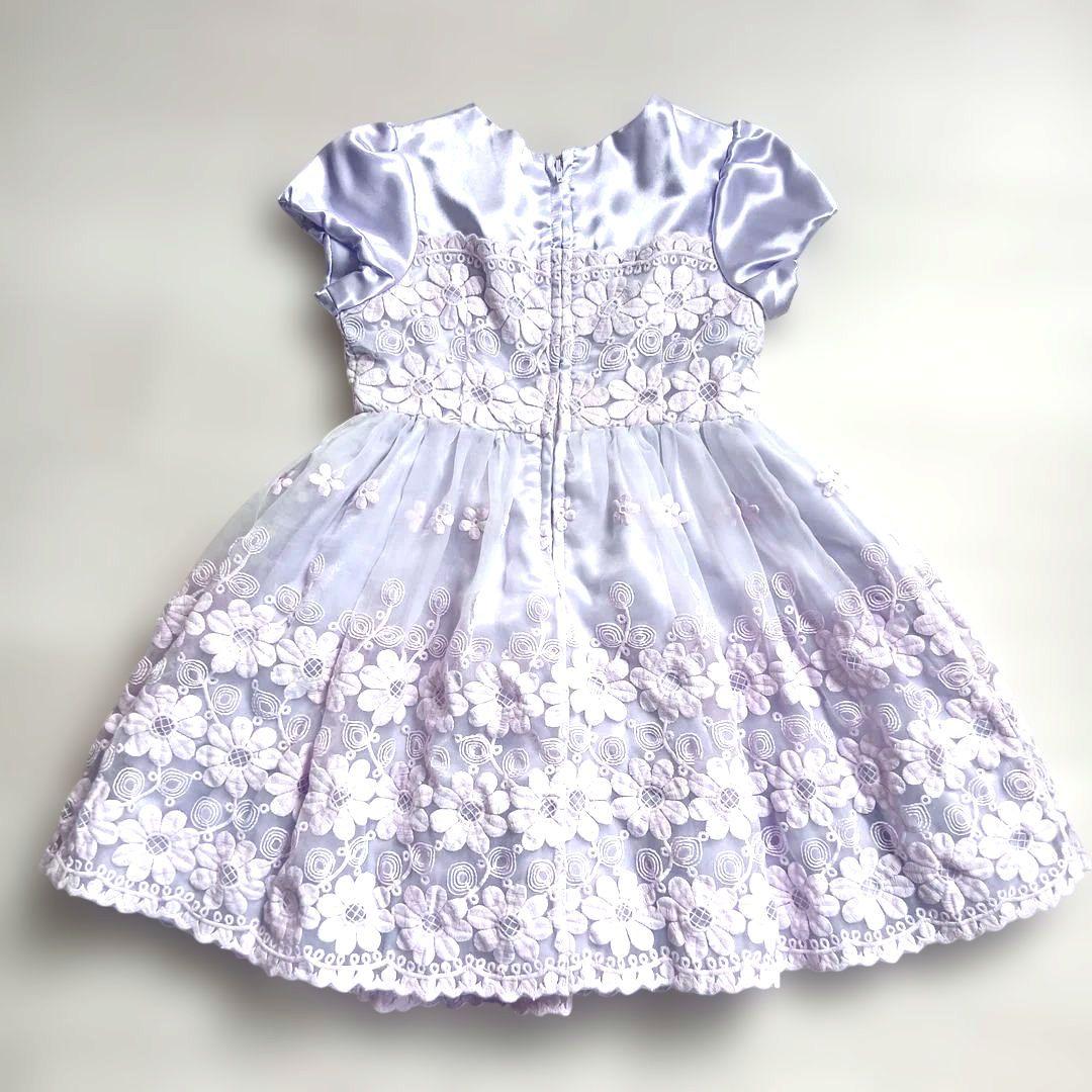 any FAM エニィファム フォーマル ドレス ワンピース 花柄 刺繍 レース