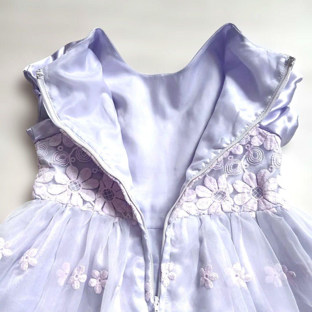 any FAM エニィファム フォーマル ドレス ワンピース 花柄 刺繍 レース