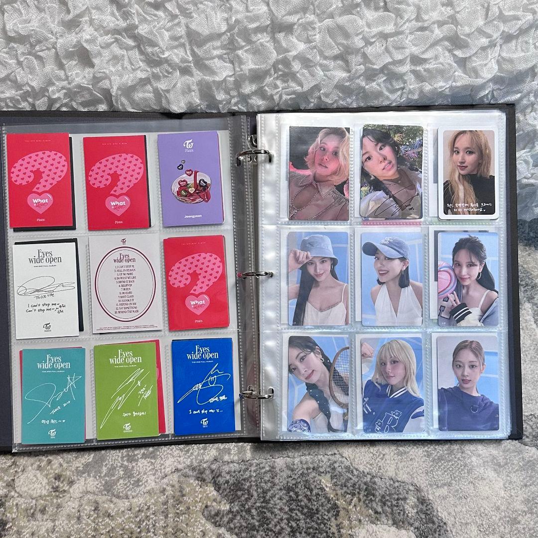 TWICE トレカ バインダー アルバム まとめ