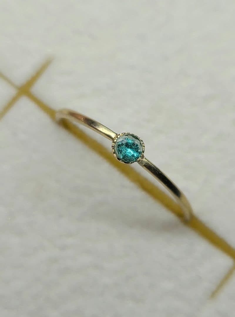 こりか★ブラジルバターリャパライバトルマリン★リングオーダー