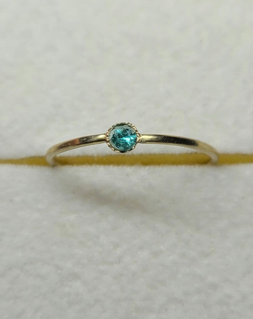 こりか★ブラジルバターリャパライバトルマリン★リングオーダー