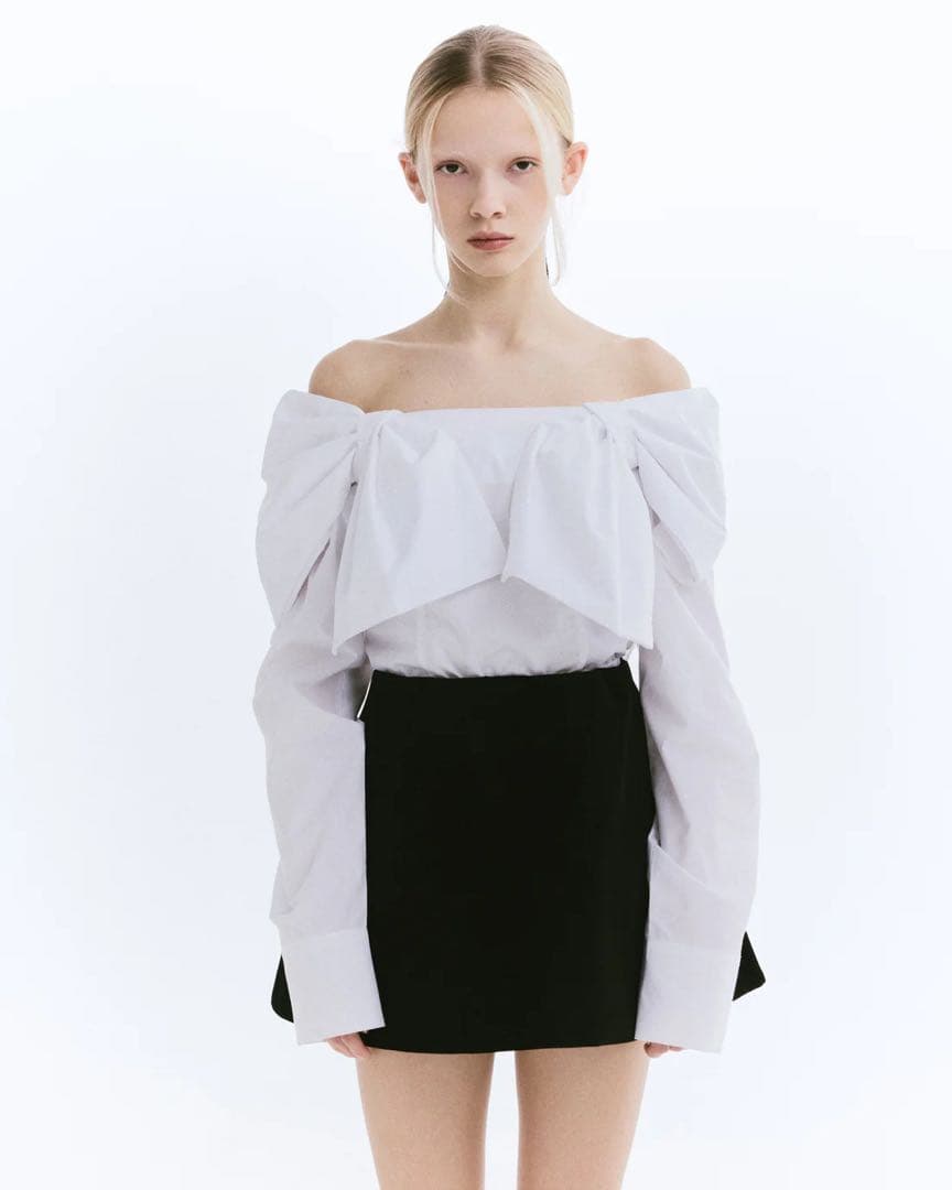 Bibiy MILA VELOUR SKIRT BLACK 完売品 希少