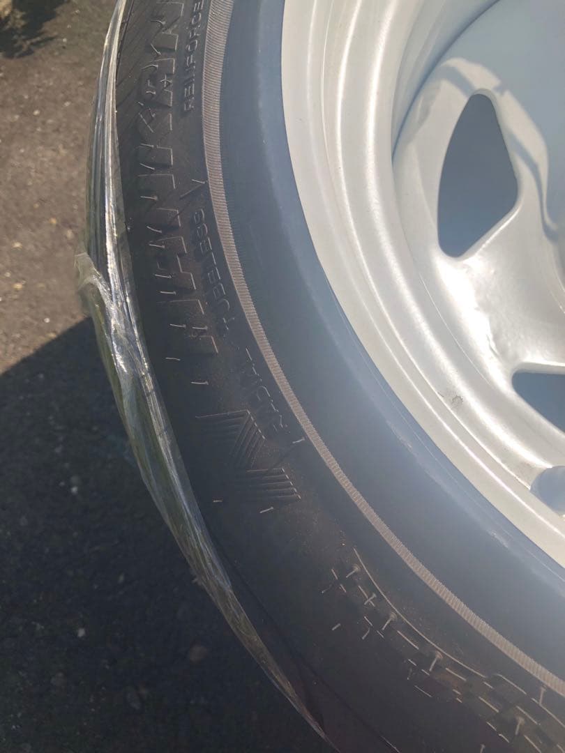 esb ESB TC01 15㌅ホワイト てっちん5スポークホイールセット2本