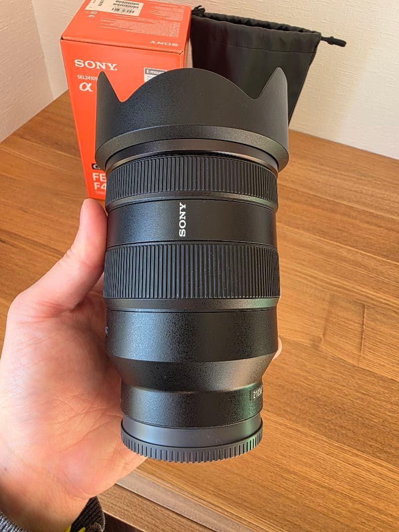 ソニーFE24−105MM F4Gレンズ