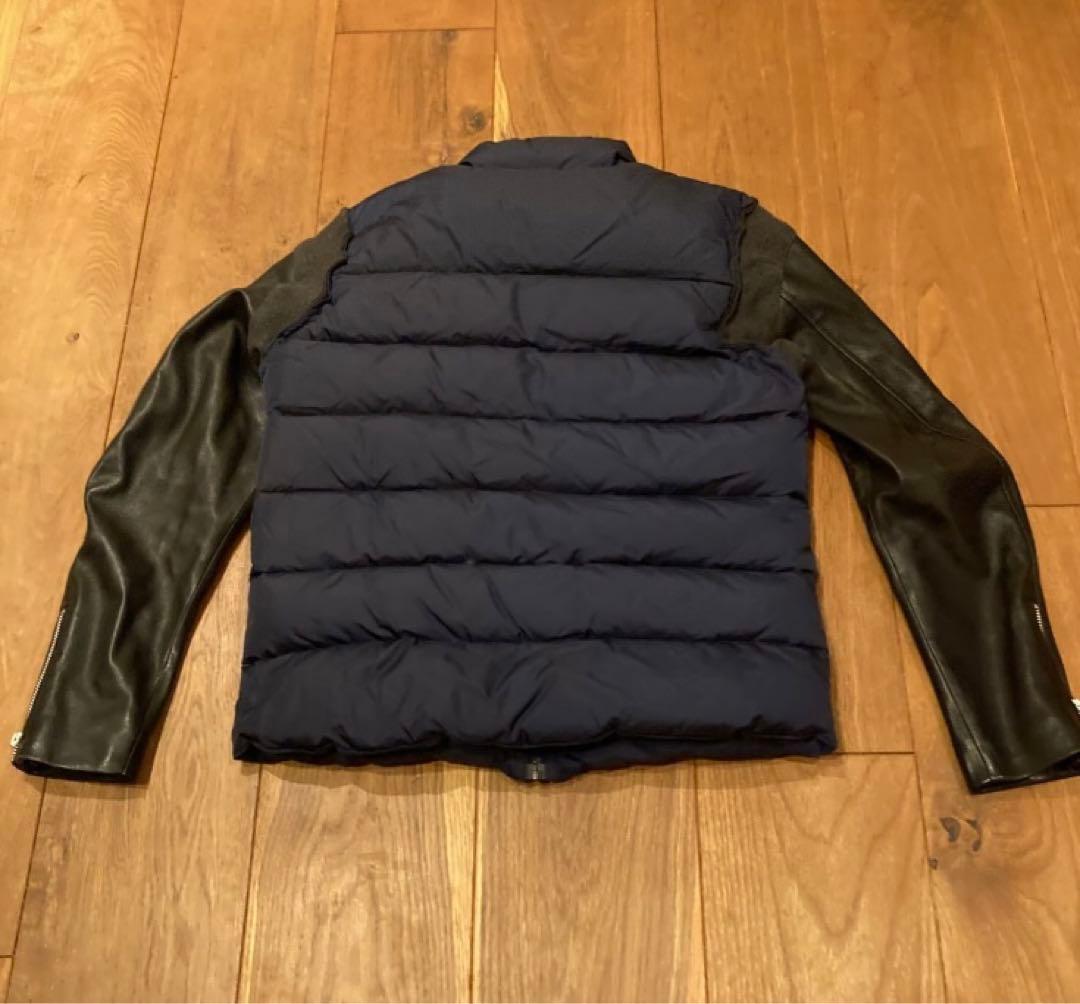 まる　アンダーカバー 14aw 袖レザーダウン S 1 美品 ジョニオ