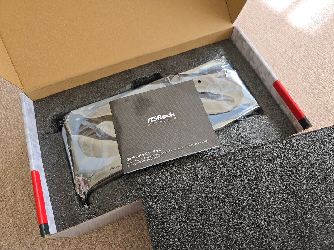 グラフィックボード・グラボ・ビデオカード RX7700XT Asrock STEEL LEGEND