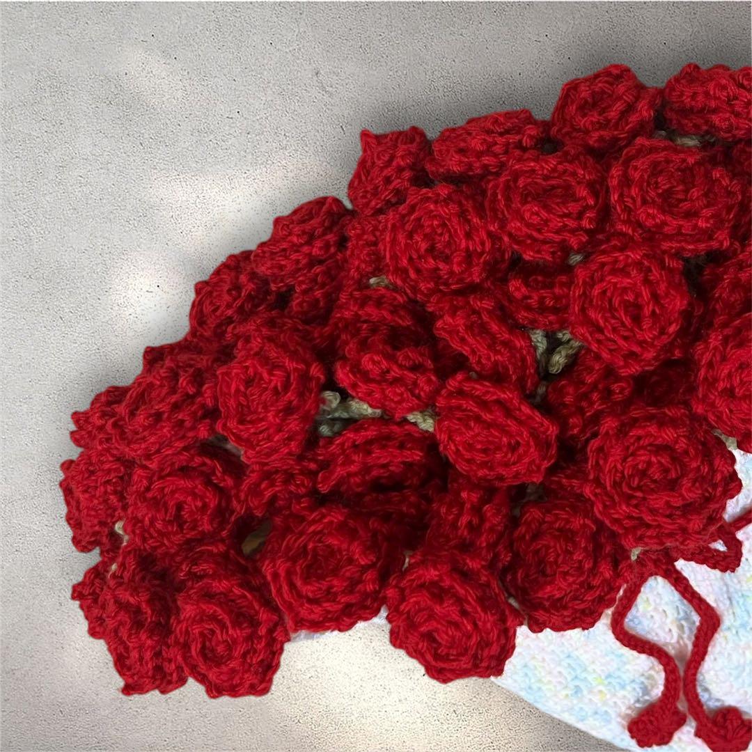 花束ブランケット　ローズ