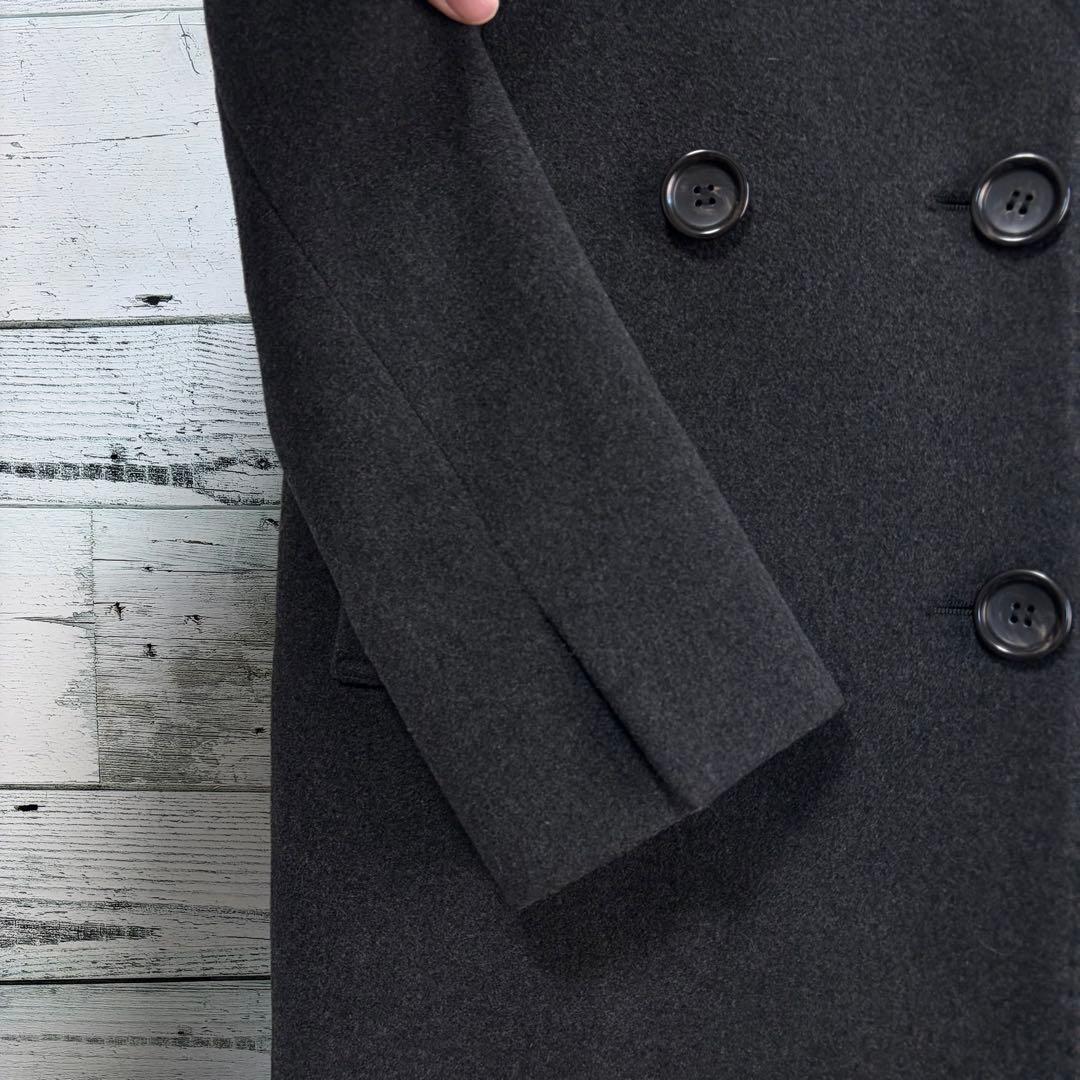 ☆美品☆23区　ウール&カシミヤコート　ウールコート　ブラック　通勤　38サイズ