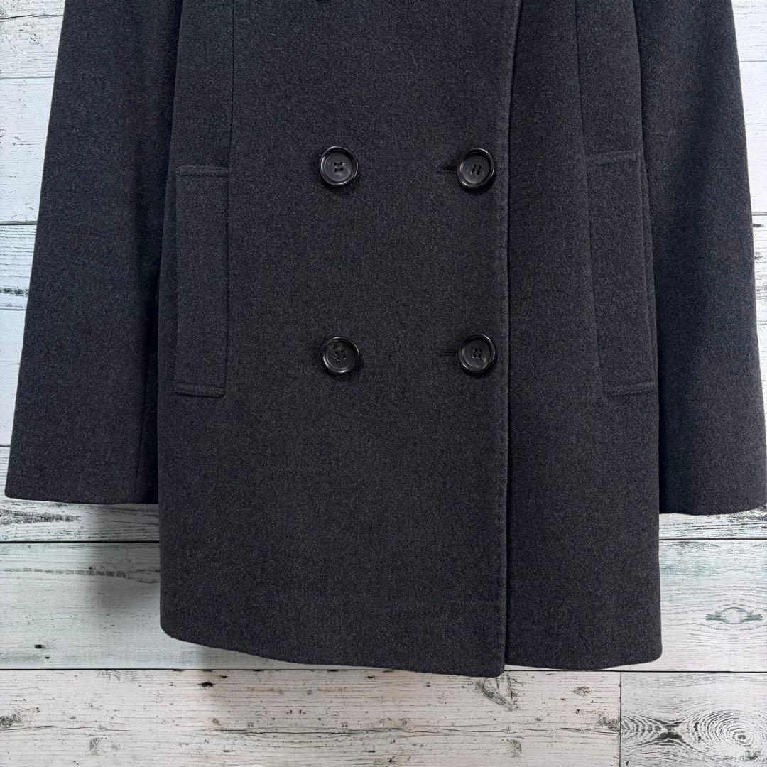 ☆美品☆23区　ウール&カシミヤコート　ウールコート　ブラック　通勤　38サイズ