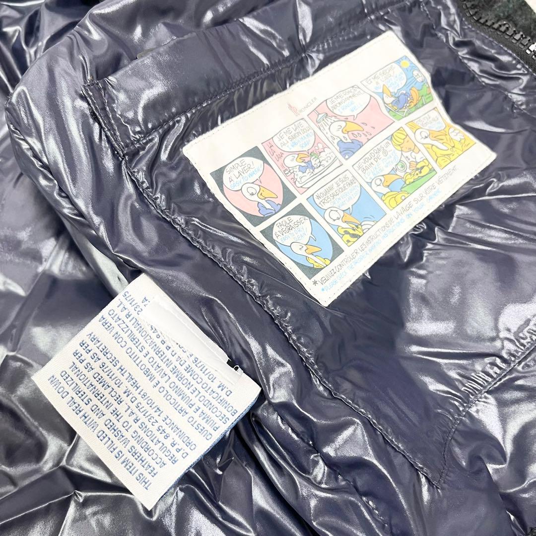 MONCLER ダウンベスト ツイードチェック グリーン