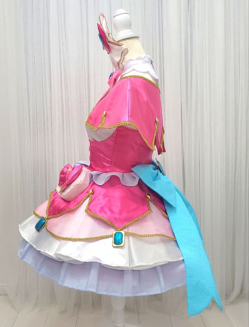 名探偵プリキュア キュアミスティック風 コスプレ衣装