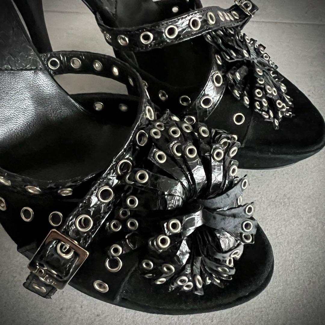 Dior ディオール　ミュール　ブラック