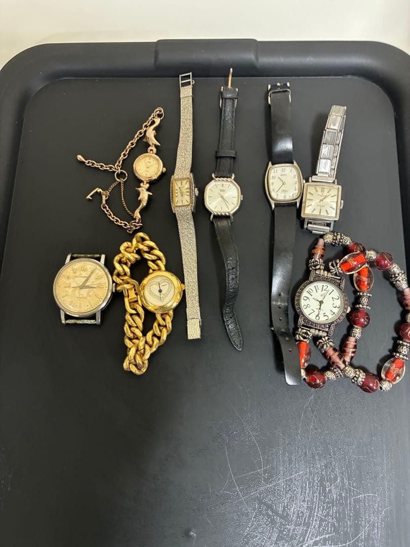 遺品整理　ビンテージ腕時計　SEIKO まとめ　ジャンク品　❷