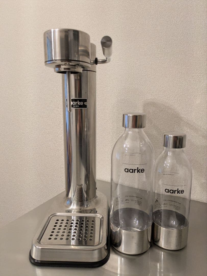 aarke Carbonator3 2本ボトル付き