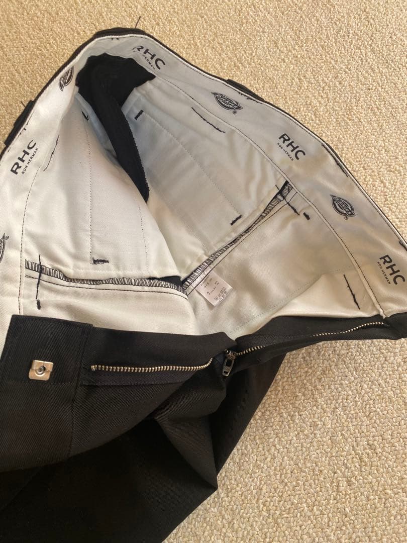 RHC×ディッキーズコラボチノパン　ブラック　ロンハーマン ✨美品✨