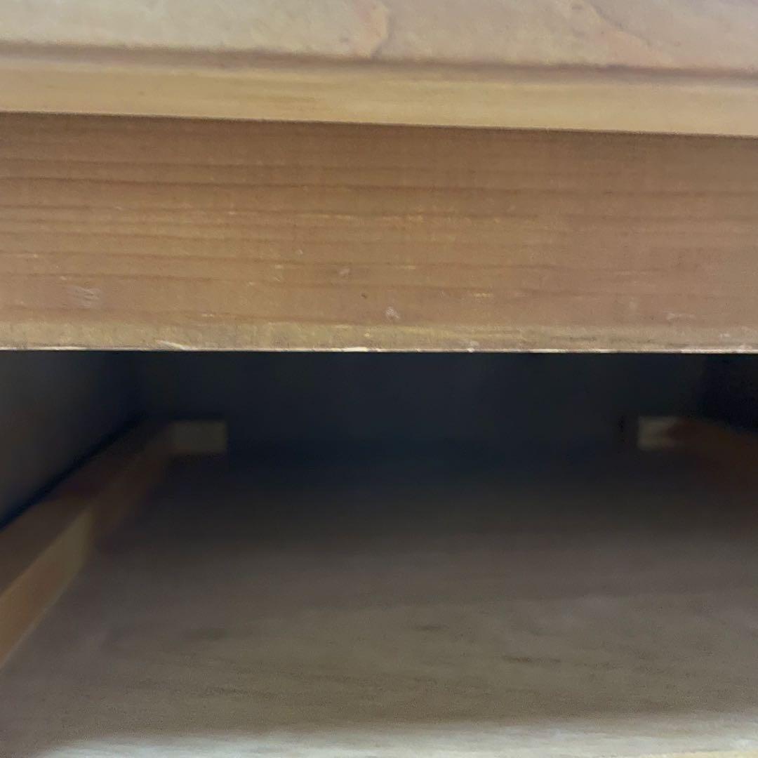 ◯PROVENCE プロヴァンス 木製サイドテーブル 引き出し付き