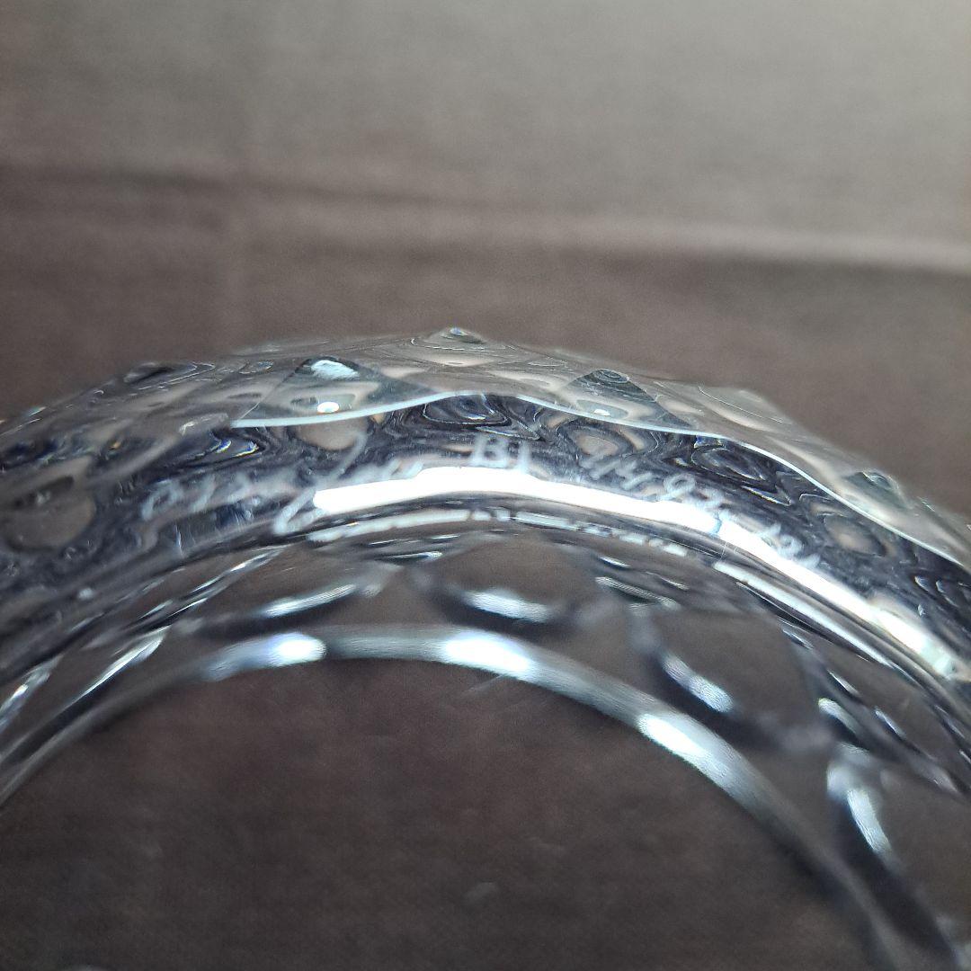 オレフォス Orrefors SWEDEN クリスタル花器 ボウル