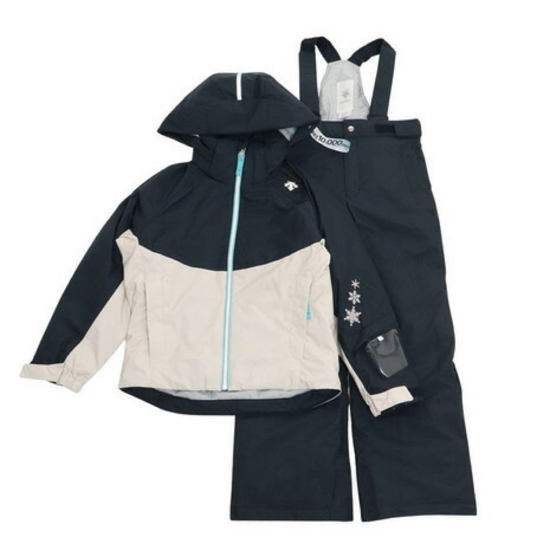 DESCENTE デサントスキーウェアセット ネイビーグレー　150