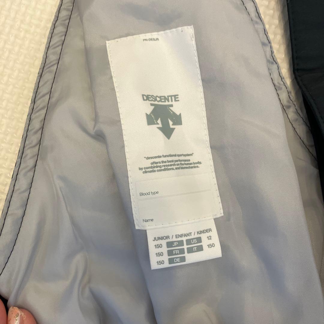 DESCENTE デサントスキーウェアセット ネイビーグレー　150