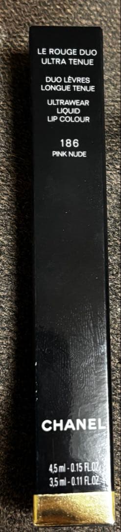 シャネル ル ルージュ デュオ ウルトラ トゥニュ　186 ピンクヌード