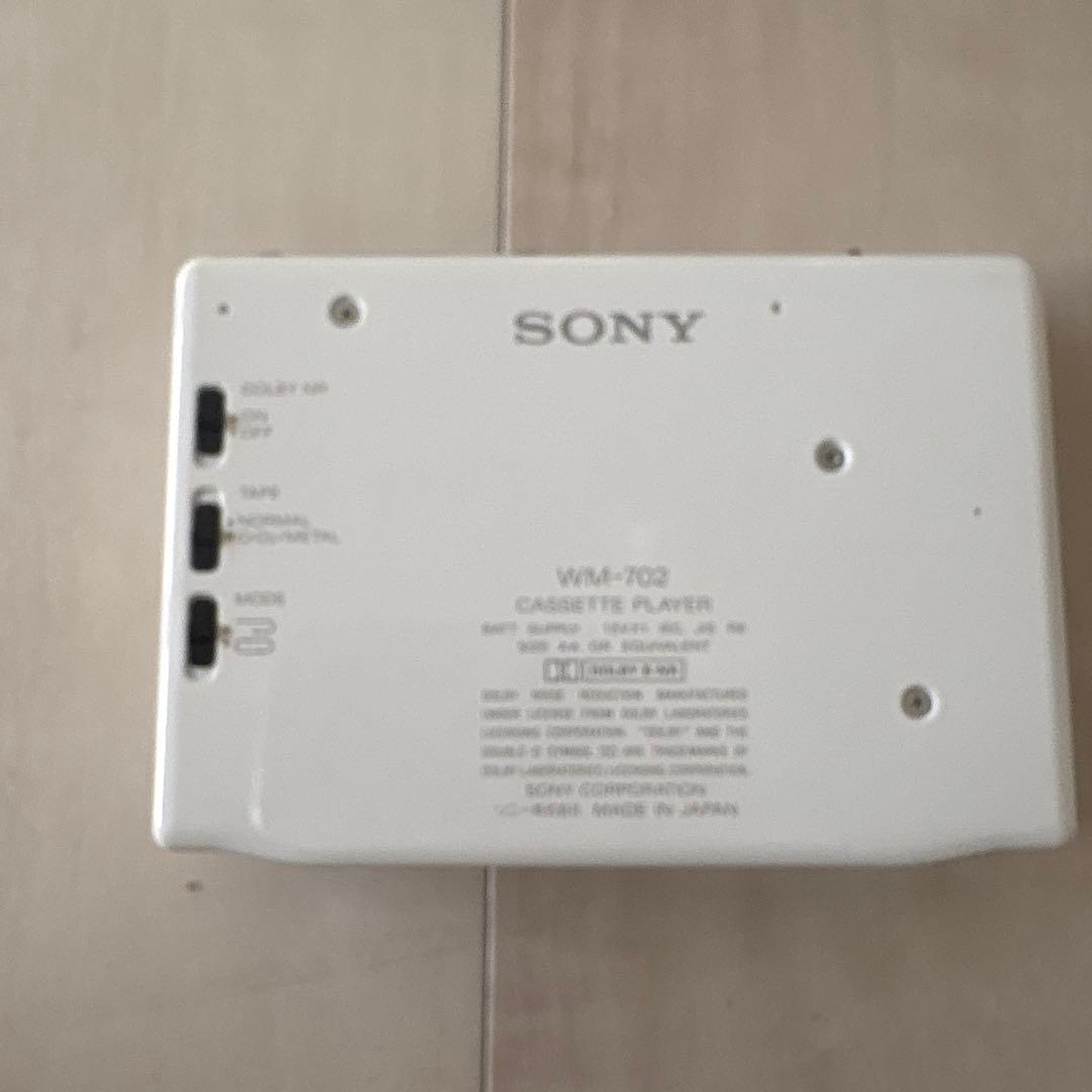 SONY WM-702 カセットプレーヤー