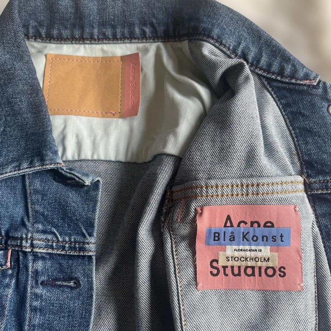 アクネ美品Acne StudiosデニムジャケットBlå Konst インディゴ