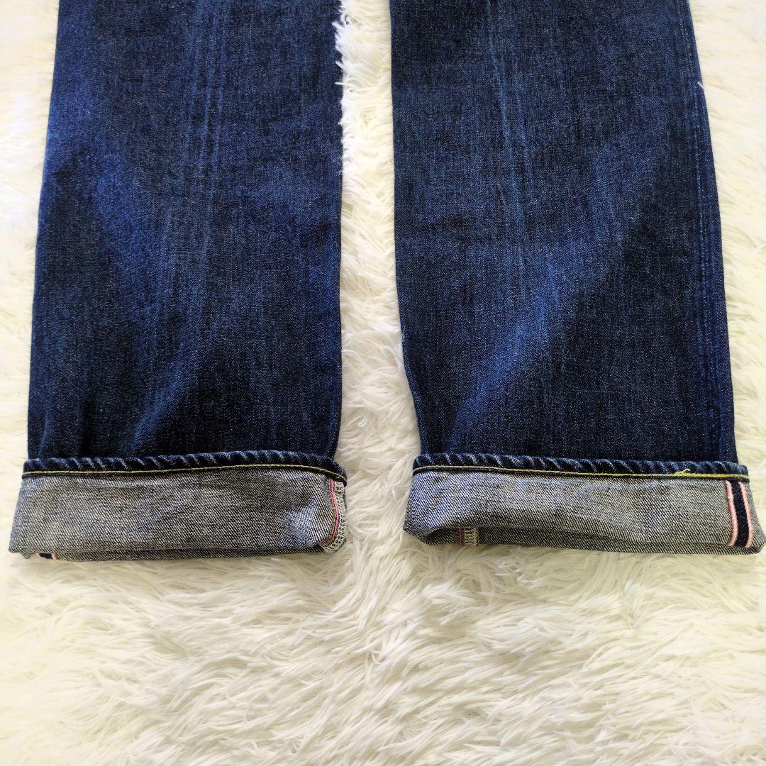 桃太郎ジーンズ 銅丹レーベル 大戦系 デニム セルビッチ ボタンフライ 日本製