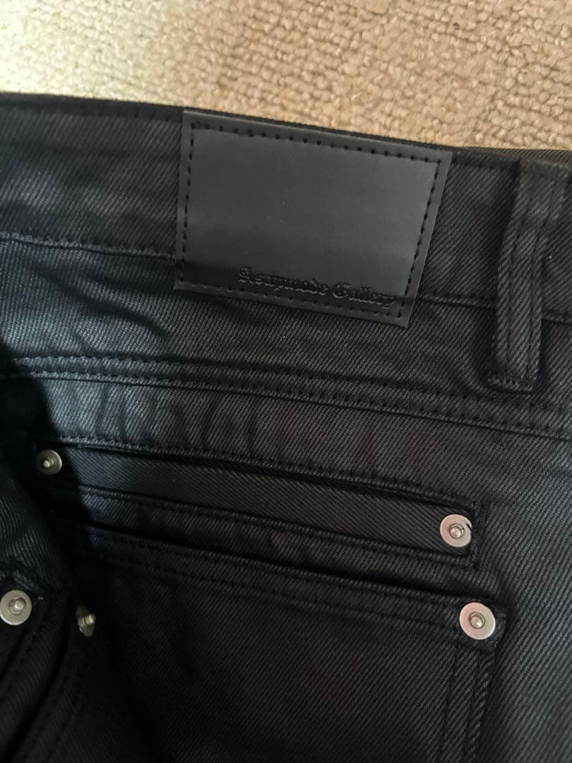 asapmode Oil Coating Wide-Leg Pants Lサイズ