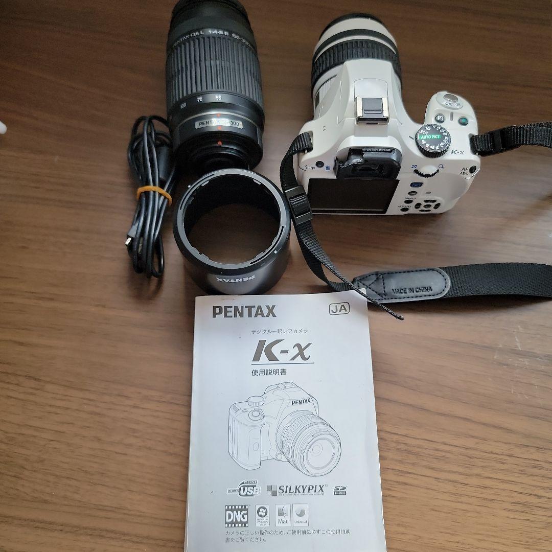 ペンタックス k-x 一眼レフカメラ　♥️超望遠ズームレンズセット♥️