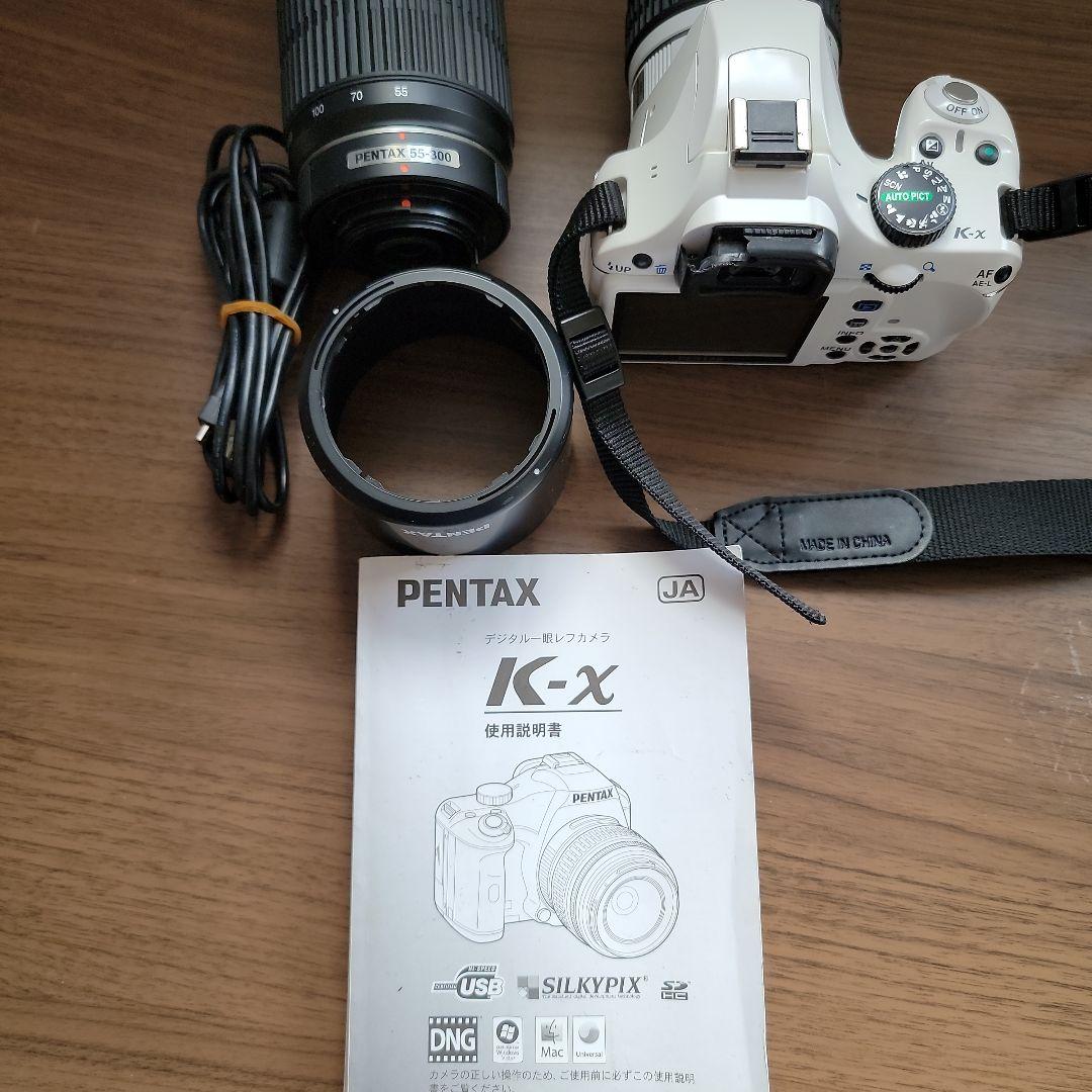 ペンタックス k-x 一眼レフカメラ　♥️超望遠ズームレンズセット♥️