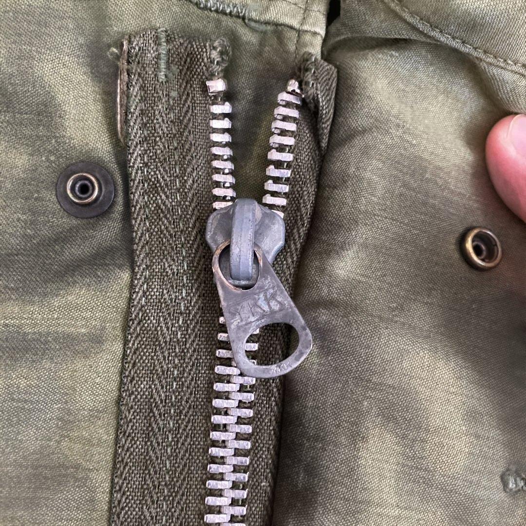 M-65 アルミジップ　S-R U.S. ARMY ミリタリージャケット レア