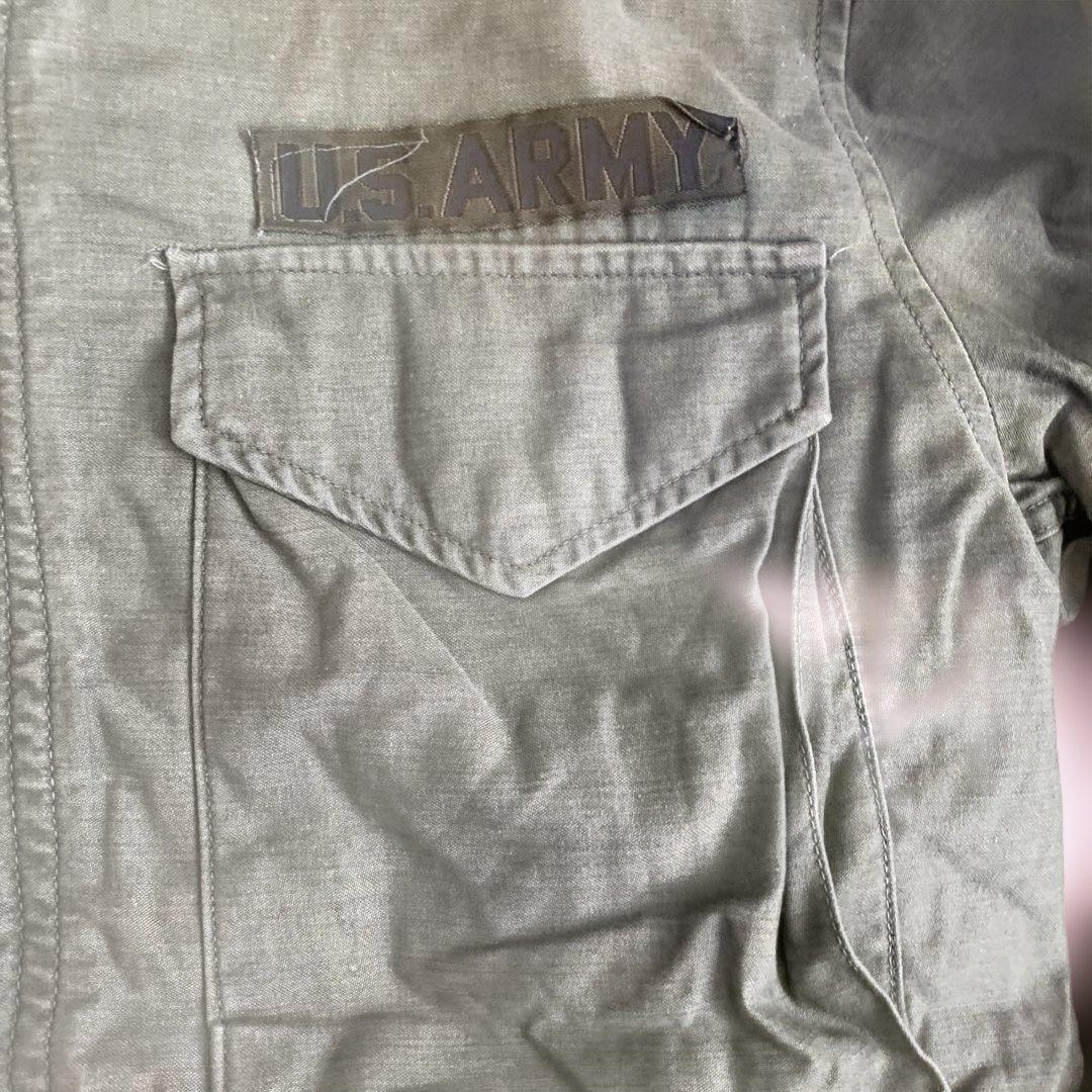 M-65 アルミジップ　S-R U.S. ARMY ミリタリージャケット レア